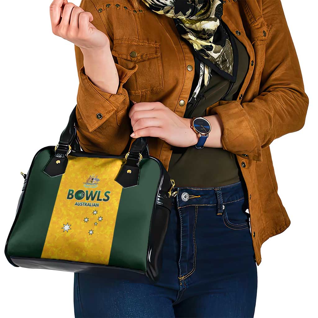 Australian Lawn Bowls Shoulder Handbag Aussie Minimalist Style - Aussie Hoodie
