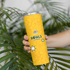 Australian Lawn Bowls Custom Skinny Tumbler Aussie Minimalist Style - Aussie Hoodie