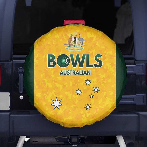 Australian Lawn Bowls Spare Tire Cover Aussie Minimalist Style - Aussie Hoodie