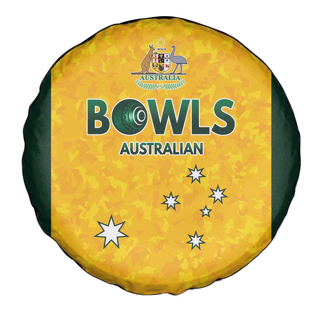 Australian Lawn Bowls Spare Tire Cover Aussie Minimalist Style - Aussie Hoodie