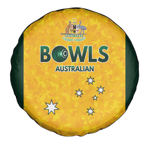 Australian Lawn Bowls Spare Tire Cover Aussie Minimalist Style - Aussie Hoodie