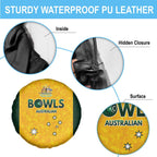 Australian Lawn Bowls Spare Tire Cover Aussie Minimalist Style - Aussie Hoodie