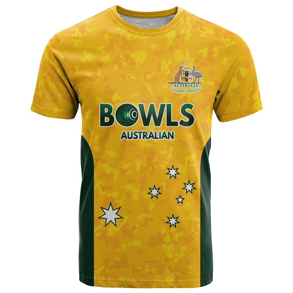 Australian Lawn Bowls Custom T Shirt Aussie Minimalist Style - Aussie Hoodie