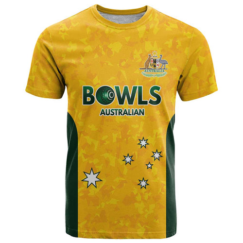 Australian Lawn Bowls Custom T Shirt Aussie Minimalist Style - Aussie Hoodie