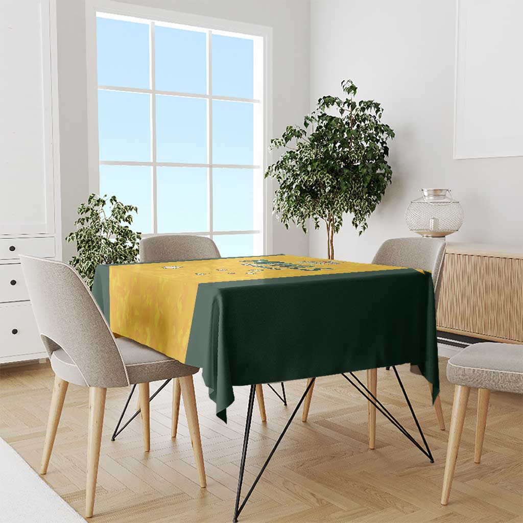 Australian Lawn Bowls Tablecloth Aussie Minimalist Style - Aussie Hoodie