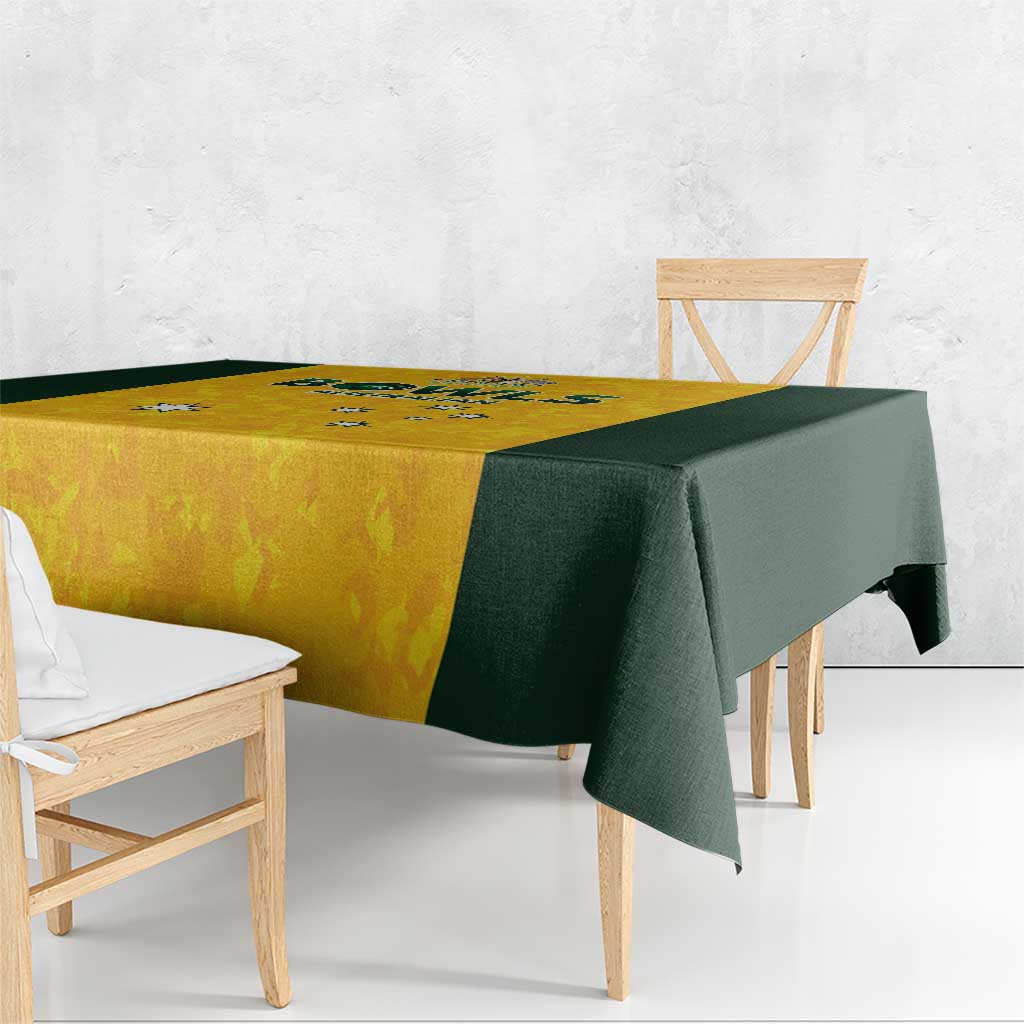 Australian Lawn Bowls Tablecloth Aussie Minimalist Style - Aussie Hoodie