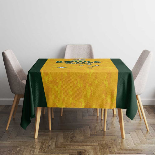 Australian Lawn Bowls Tablecloth Aussie Minimalist Style - Aussie Hoodie