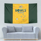 Australian Lawn Bowls Tapestry Aussie Minimalist Style - Aussie Hoodie