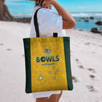 Australian Lawn Bowls Tote Bag Aussie Minimalist Style - Aussie Hoodie