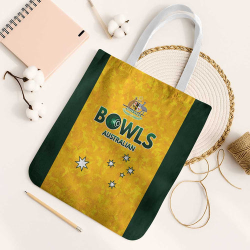 Australian Lawn Bowls Tote Bag Aussie Minimalist Style - Aussie Hoodie
