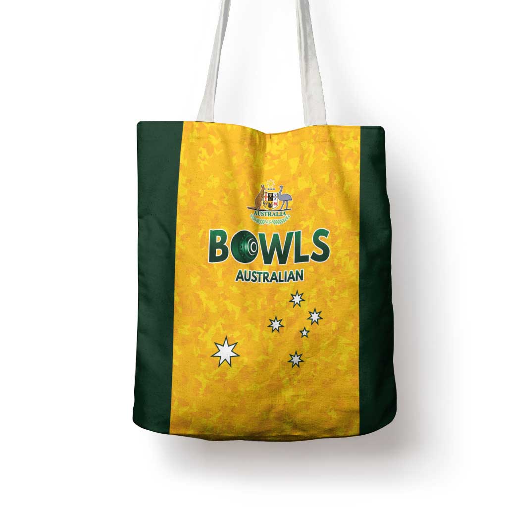 Australian Lawn Bowls Tote Bag Aussie Minimalist Style - Aussie Hoodie