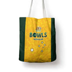 Australian Lawn Bowls Tote Bag Aussie Minimalist Style - Aussie Hoodie