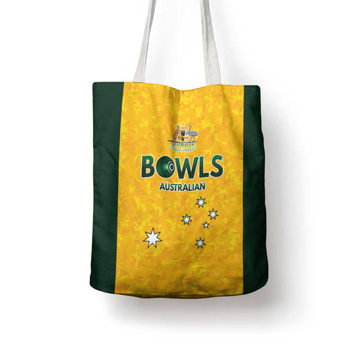 Australian Lawn Bowls Tote Bag Aussie Minimalist Style - Aussie Hoodie