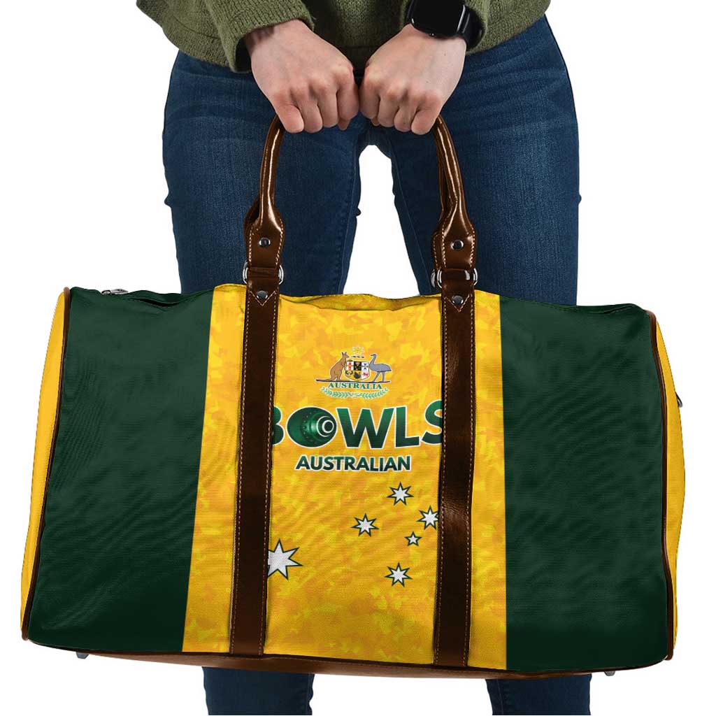 Australian Lawn Bowls Travel Bag Aussie Minimalist Style - Aussie Hoodie