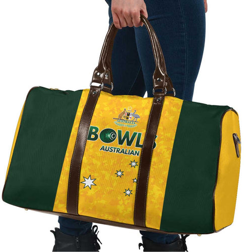 Australian Lawn Bowls Travel Bag Aussie Minimalist Style - Aussie Hoodie
