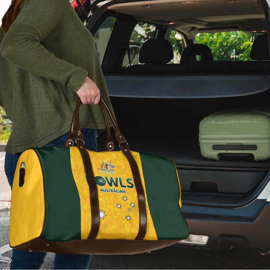 Australian Lawn Bowls Travel Bag Aussie Minimalist Style - Aussie Hoodie