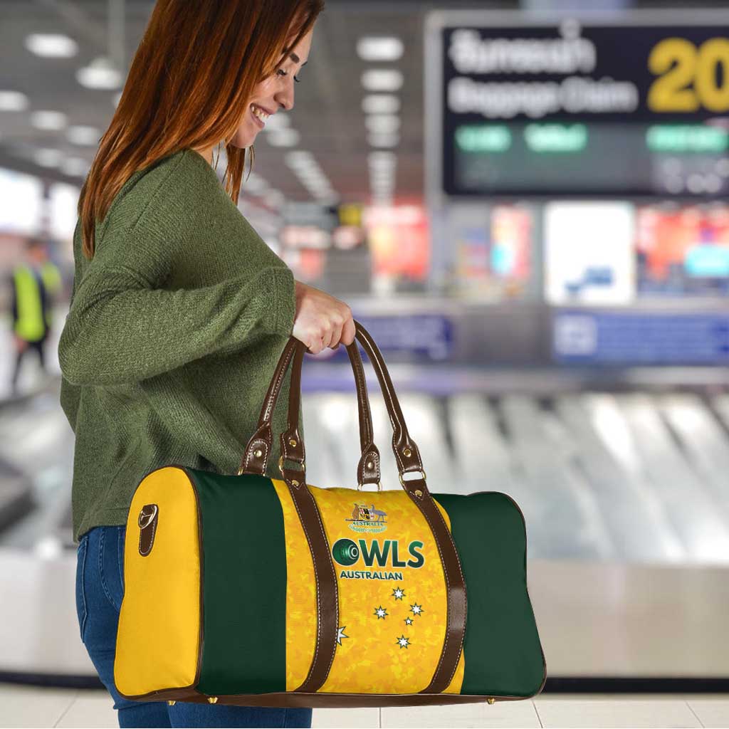 Australian Lawn Bowls Travel Bag Aussie Minimalist Style - Aussie Hoodie