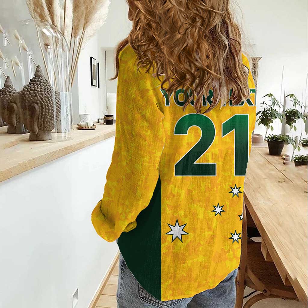 Australian Lawn Bowls Custom Women Casual Shirt Aussie Minimalist Style - Aussie Hoodie