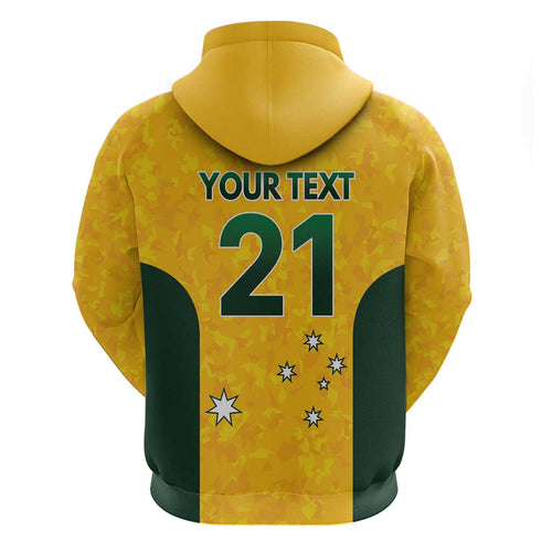 Australian Lawn Bowls Custom Zip Hoodie Aussie Minimalist Style - Aussie Hoodie