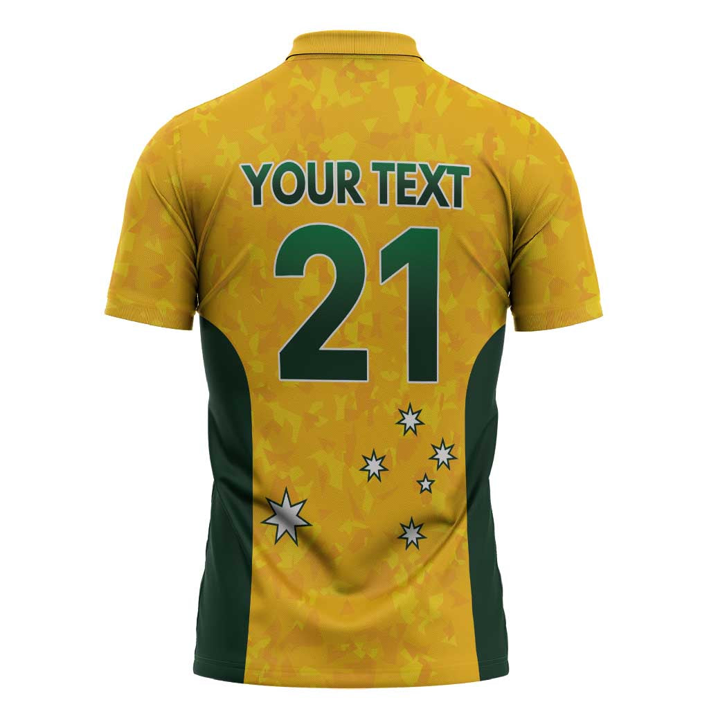 Australian Lawn Bowls Custom Zipper Polo Shirt Aussie Minimalist Style - Aussie Hoodie