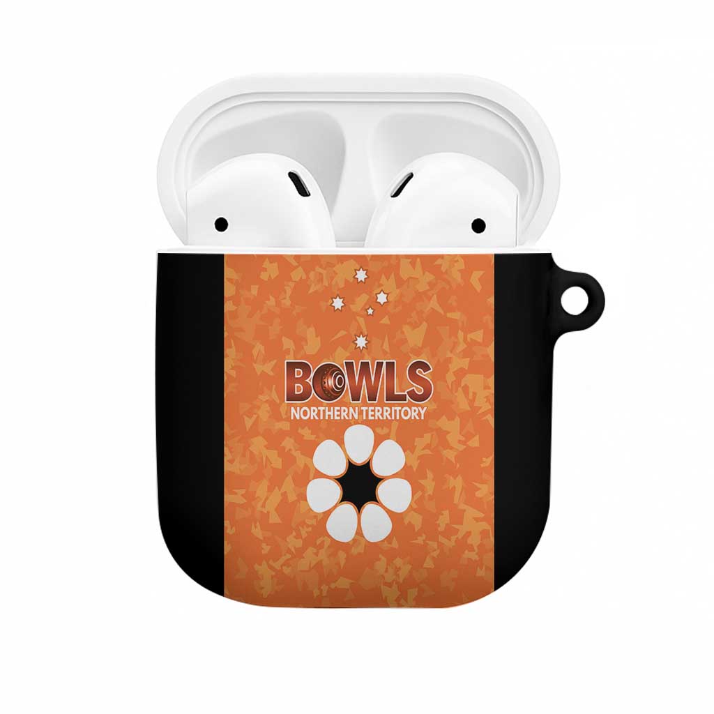 Australian Northern Territory Lawn Bowls AirPods Case Aussie Minimalist Style - Aussie Hoodie