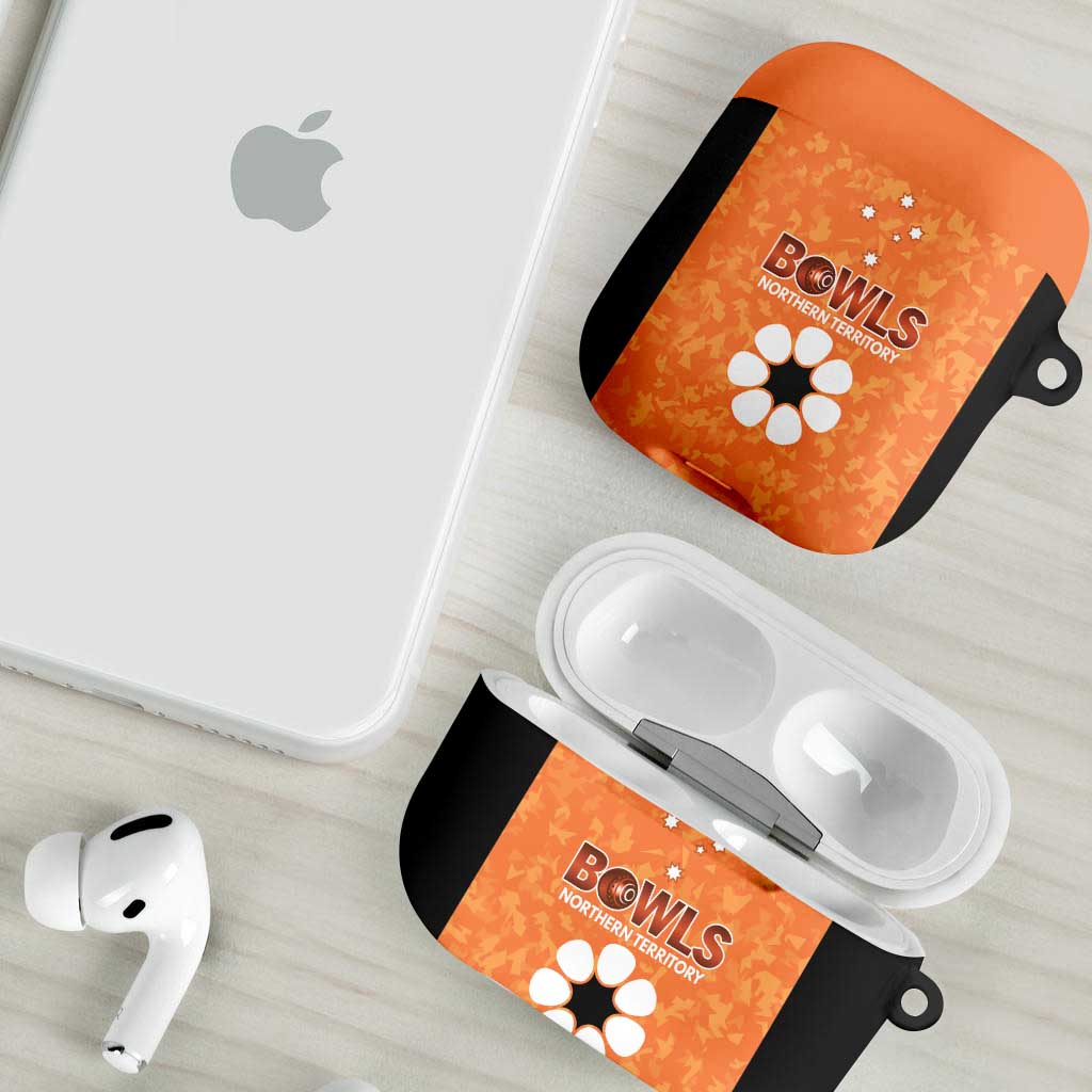 Australian Northern Territory Lawn Bowls AirPods Case Aussie Minimalist Style - Aussie Hoodie