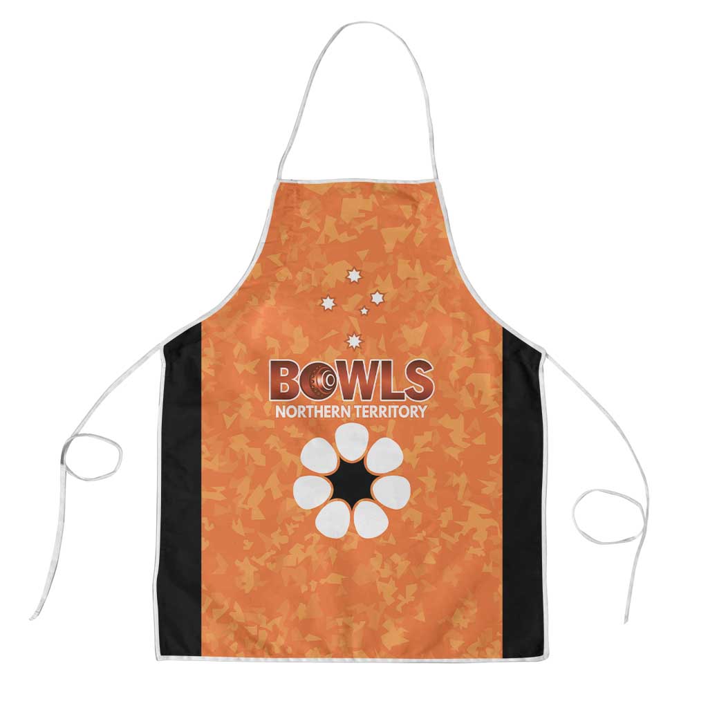 Australian Northern Territory Lawn Bowls Apron Aussie Minimalist Style - Aussie Hoodie