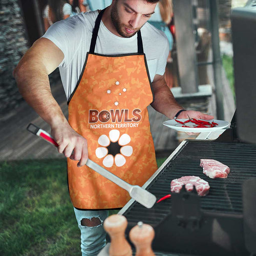Australian Northern Territory Lawn Bowls Apron Aussie Minimalist Style - Aussie Hoodie