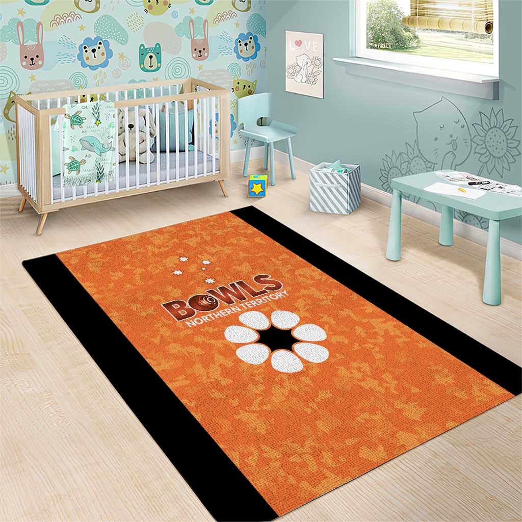Australian Northern Territory Lawn Bowls Area Rug Aussie Minimalist Style - Aussie Hoodie