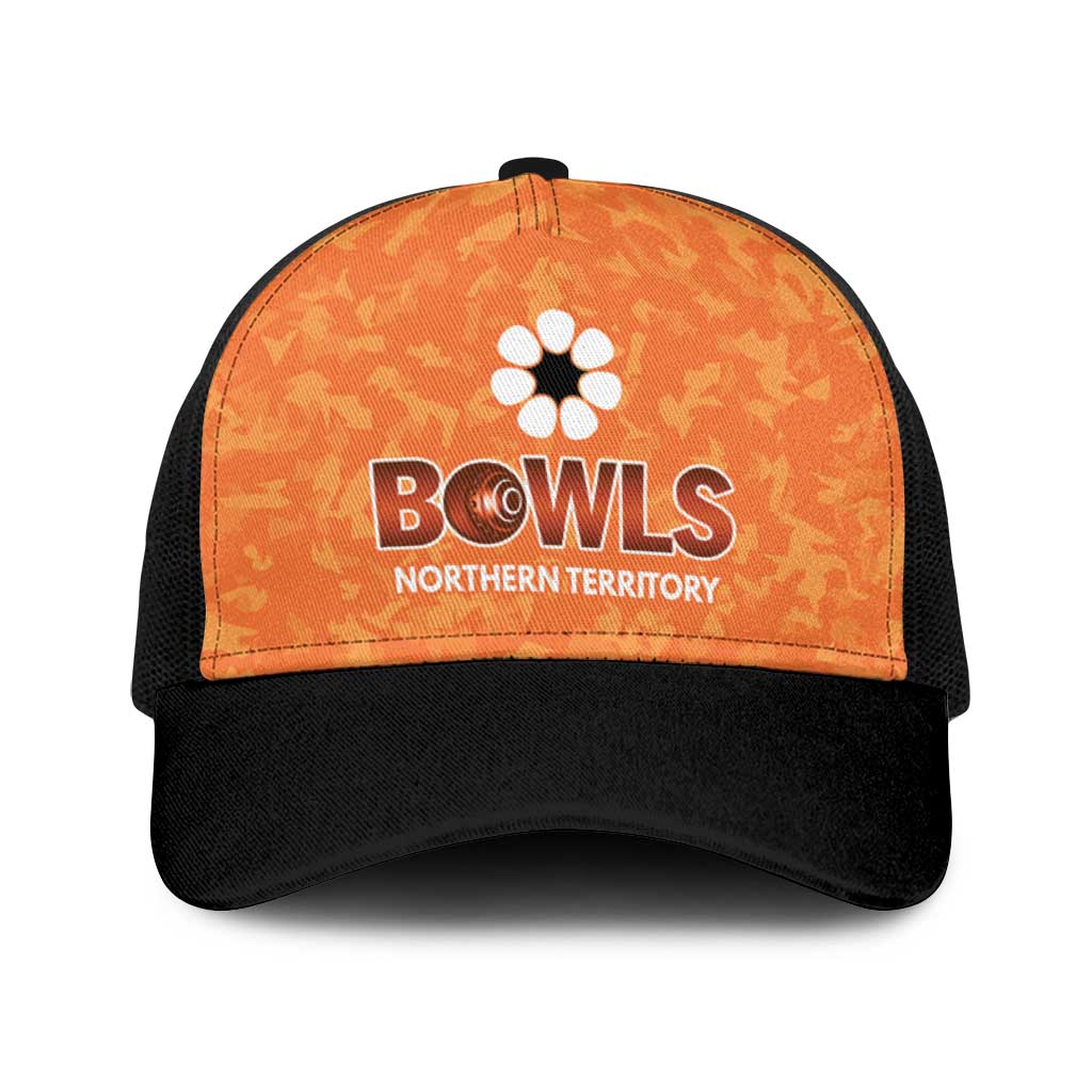 Australian Northern Territory Lawn Bowls Baseball Net Cap Aussie Minimalist Style - Aussie Hoodie