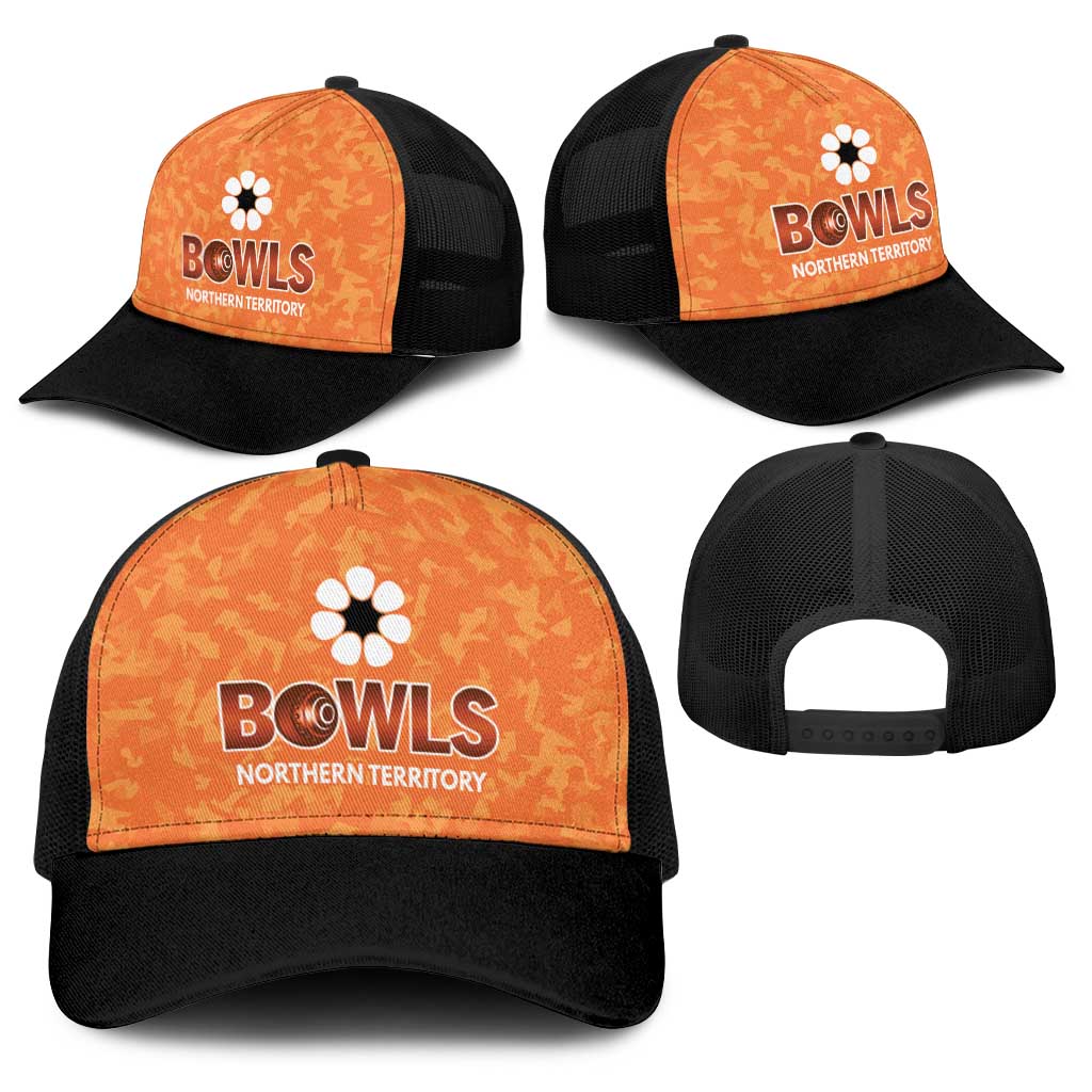 Australian Northern Territory Lawn Bowls Baseball Net Cap Aussie Minimalist Style - Aussie Hoodie