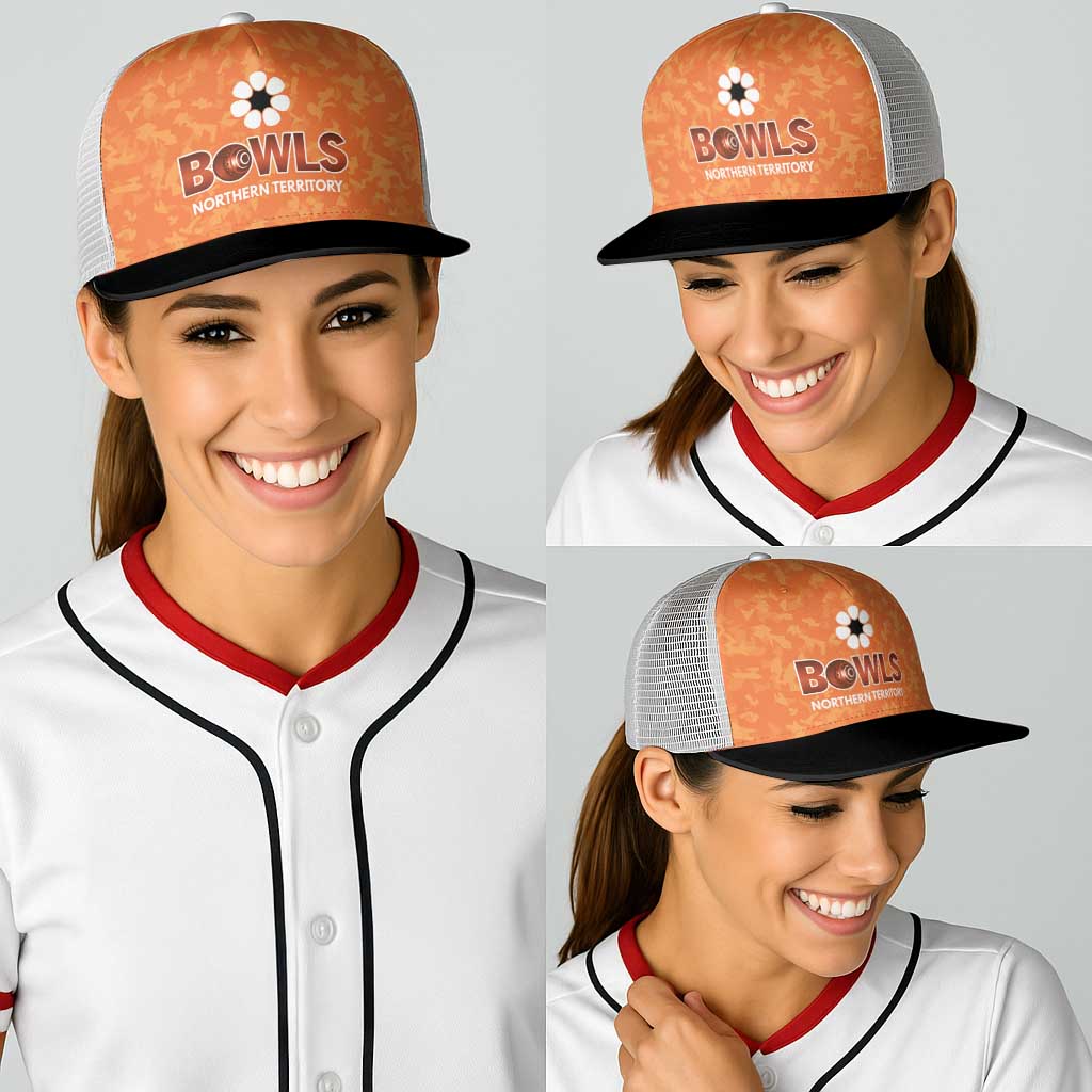 Australian Northern Territory Lawn Bowls Baseball Net Cap Aussie Minimalist Style - Aussie Hoodie