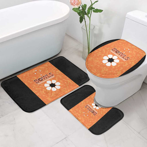 Australian Northern Territory Lawn Bowls Bathroom Set Aussie Minimalist Style - Aussie Hoodie