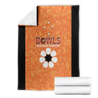 Australian Northern Territory Lawn Bowls Blanket Aussie Minimalist Style - Aussie Hoodie