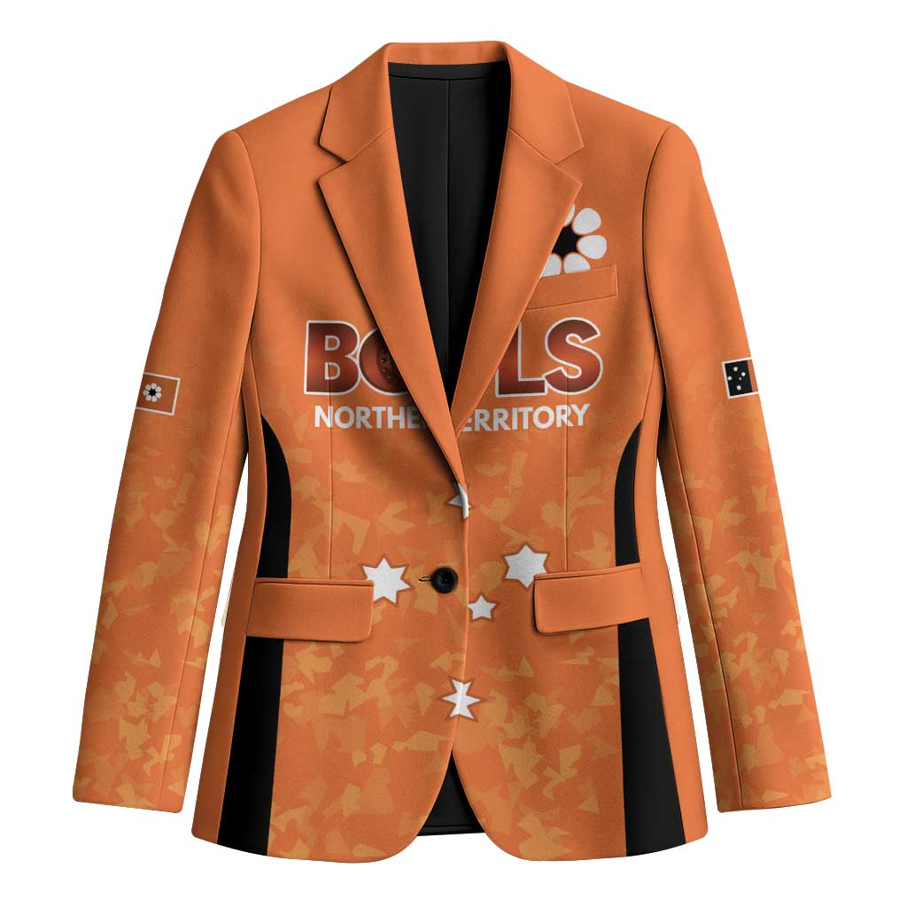Australian Northern Territory Lawn Bowls Custom Blazer Aussie Minimalist Style - Aussie Hoodie