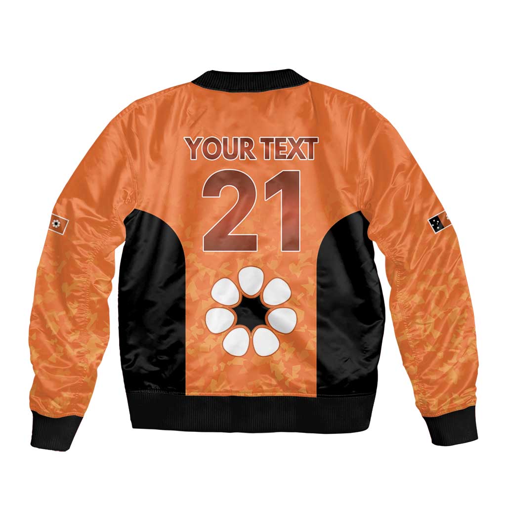 Australian Northern Territory Lawn Bowls Custom Bomber Jacket Aussie Minimalist Style - Aussie Hoodie