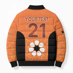 Australian Northern Territory Lawn Bowls Custom Bomber Puffer Jacket Aussie Minimalist Style - Aussie Hoodie