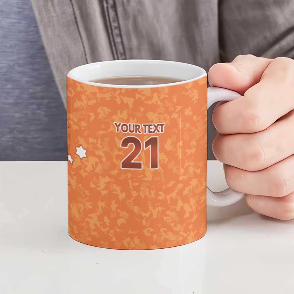 Australian Northern Territory Lawn Bowls Custom Ceramic Mug Aussie Minimalist Style - Aussie Hoodie