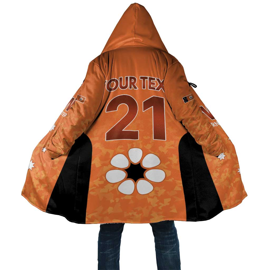 Australian Northern Territory Lawn Bowls Custom Cloak Aussie Minimalist Style - Aussie Hoodie