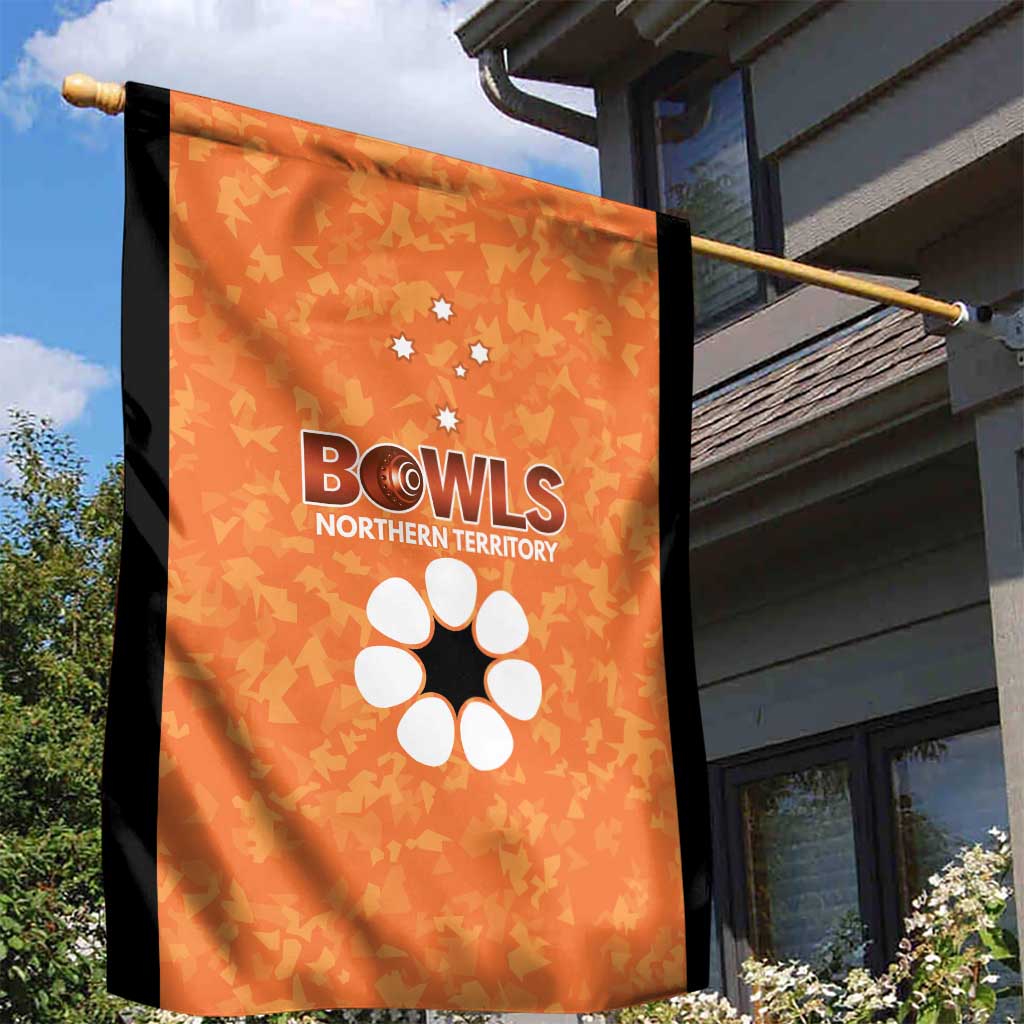Australian Northern Territory Lawn Bowls Garden Flag Aussie Minimalist Style - Aussie Hoodie