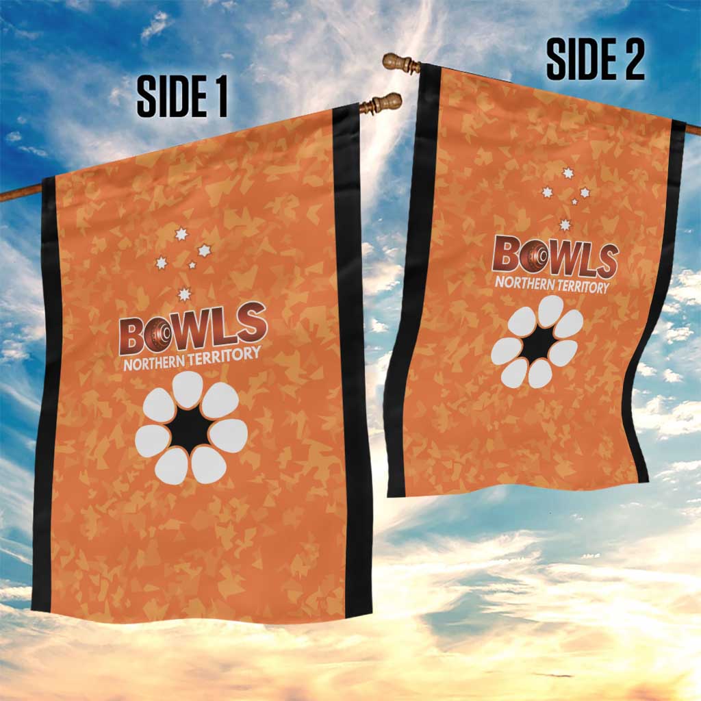 Australian Northern Territory Lawn Bowls Garden Flag Aussie Minimalist Style - Aussie Hoodie