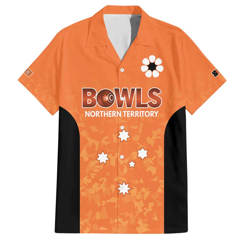 Australian Northern Territory Lawn Bowls Custom Hawaiian Shirt Aussie Minimalist Style - Aussie Hoodie