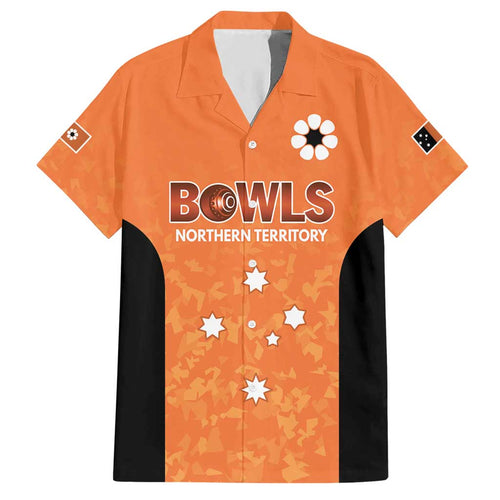 Australian Northern Territory Lawn Bowls Custom Hawaiian Shirt Aussie Minimalist Style - Aussie Hoodie