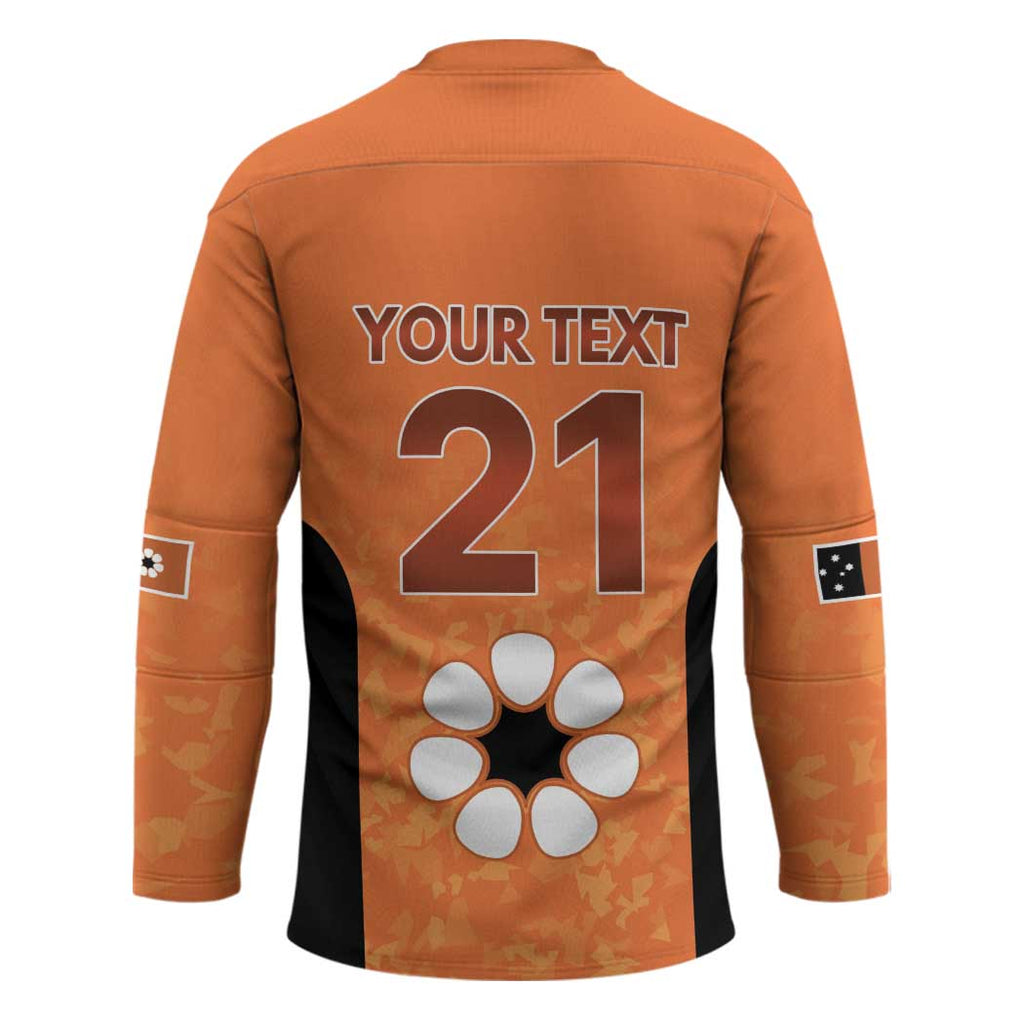 Australian Northern Territory Lawn Bowls Custom Hockey Jersey Aussie Minimalist Style - Aussie Hoodie