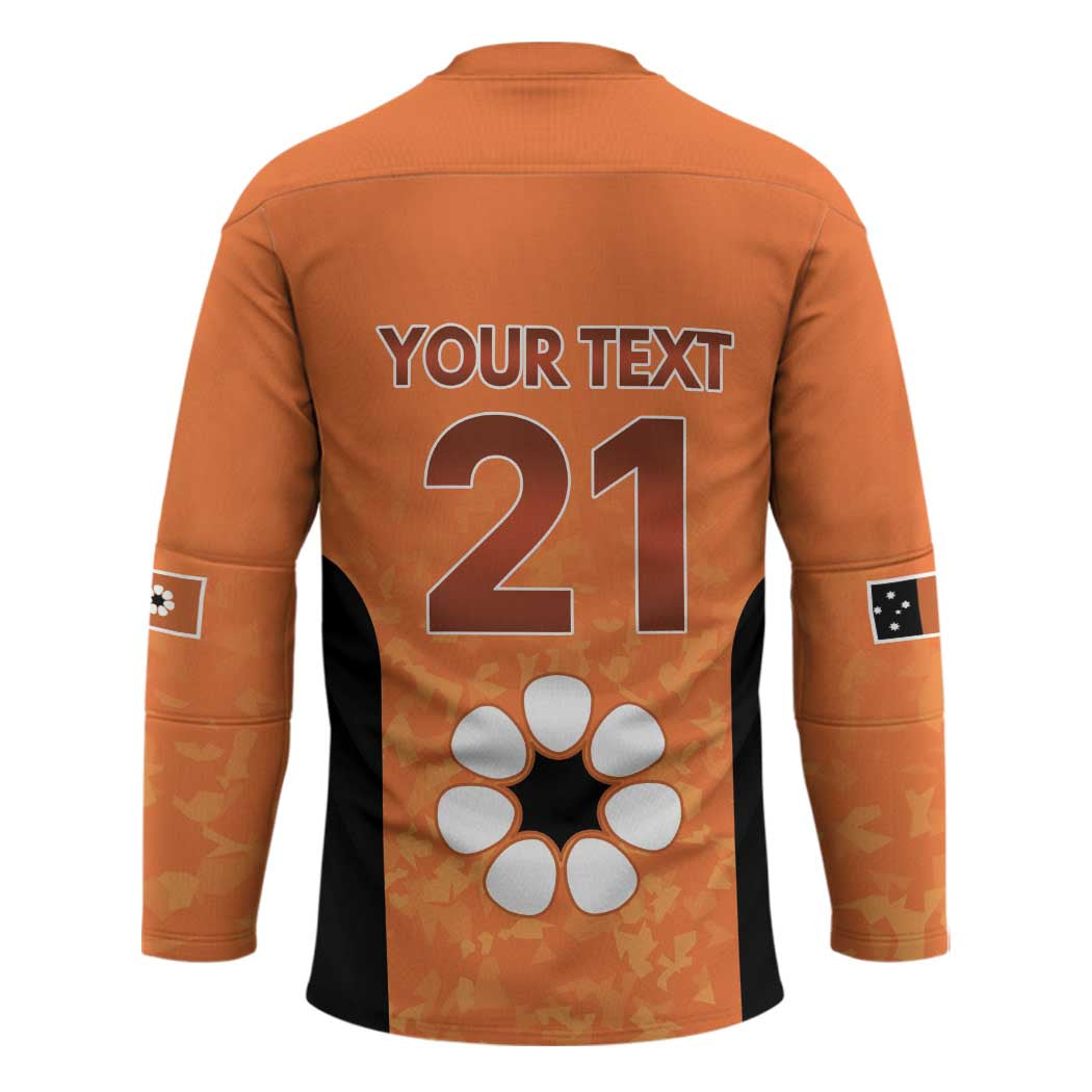 Australian Northern Territory Lawn Bowls Custom Hockey Jersey Aussie Minimalist Style - Aussie Hoodie