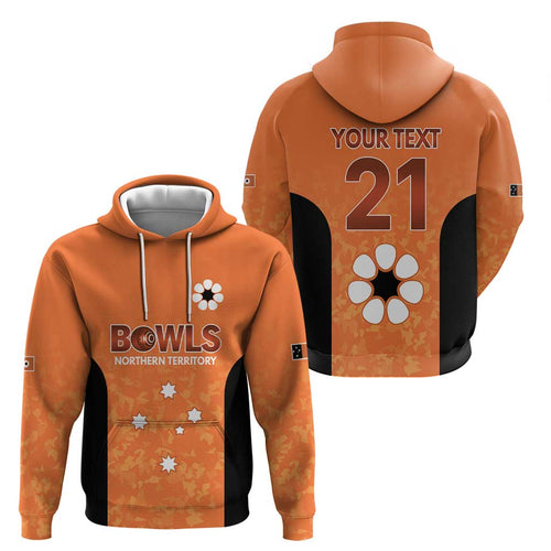 Australian Northern Territory Lawn Bowls Custom Hoodie Aussie Minimalist Style - Aussie Hoodie