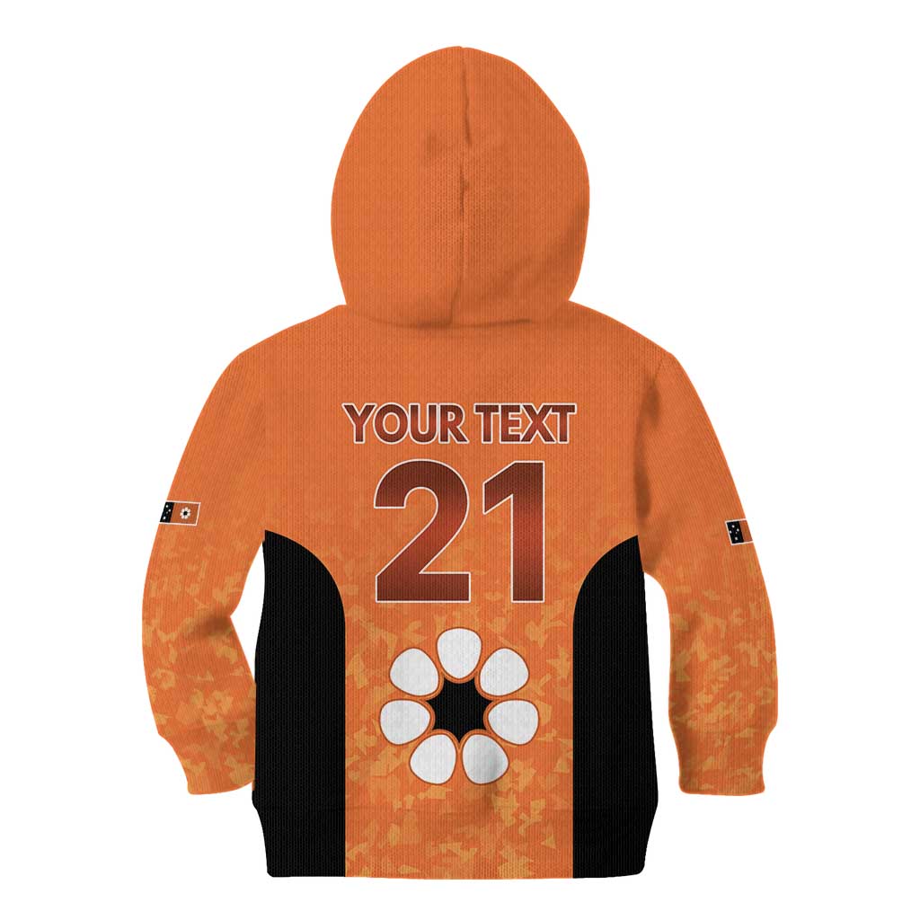 Australian Northern Territory Lawn Bowls Custom Kid Hoodie Aussie Minimalist Style - Aussie Hoodie