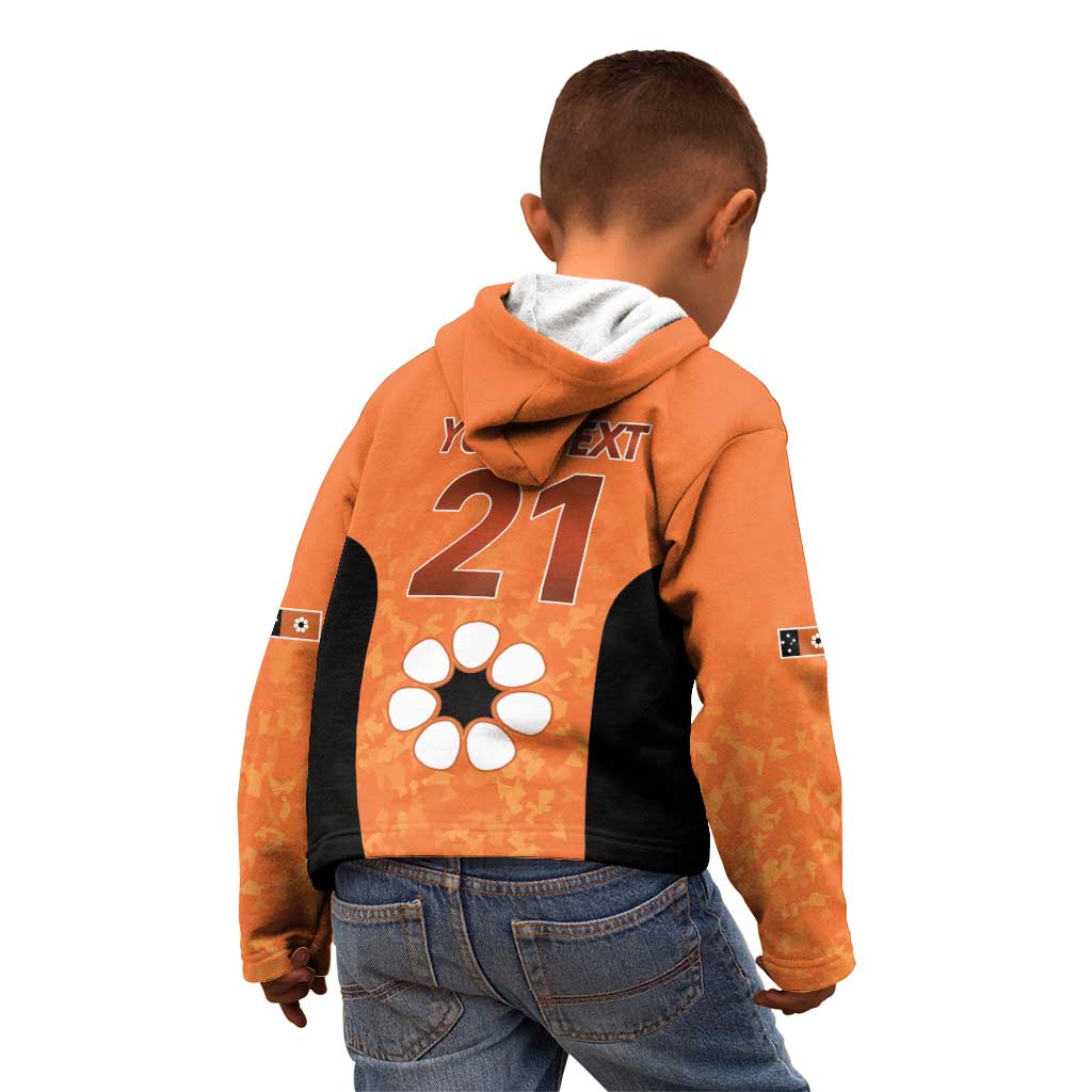 Australian Northern Territory Lawn Bowls Custom Kid Hoodie Aussie Minimalist Style - Aussie Hoodie