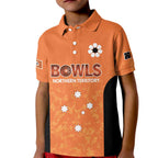 Australian Northern Territory Lawn Bowls Custom Kid Polo Shirt Aussie Minimalist Style - Aussie Hoodie
