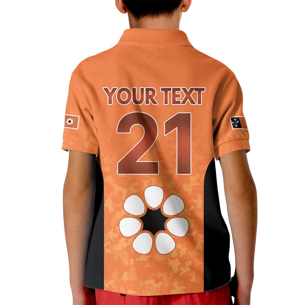 Australian Northern Territory Lawn Bowls Custom Kid Polo Shirt Aussie Minimalist Style - Aussie Hoodie